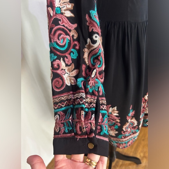 Anthropologie Floreat Avery Embroidered Dress - Picture 12 of 16